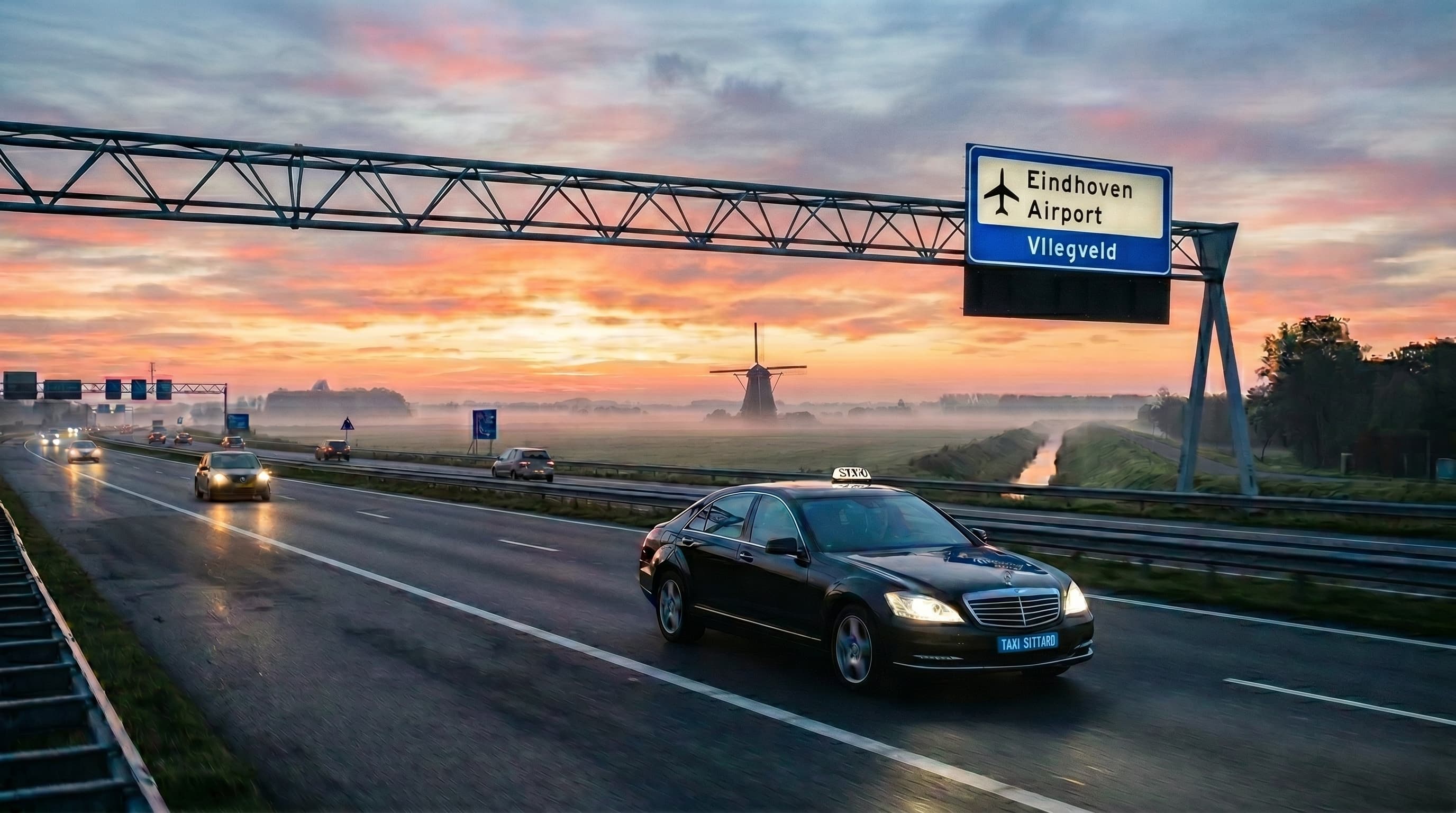 Taxi Sittard naar Eindhoven Airport